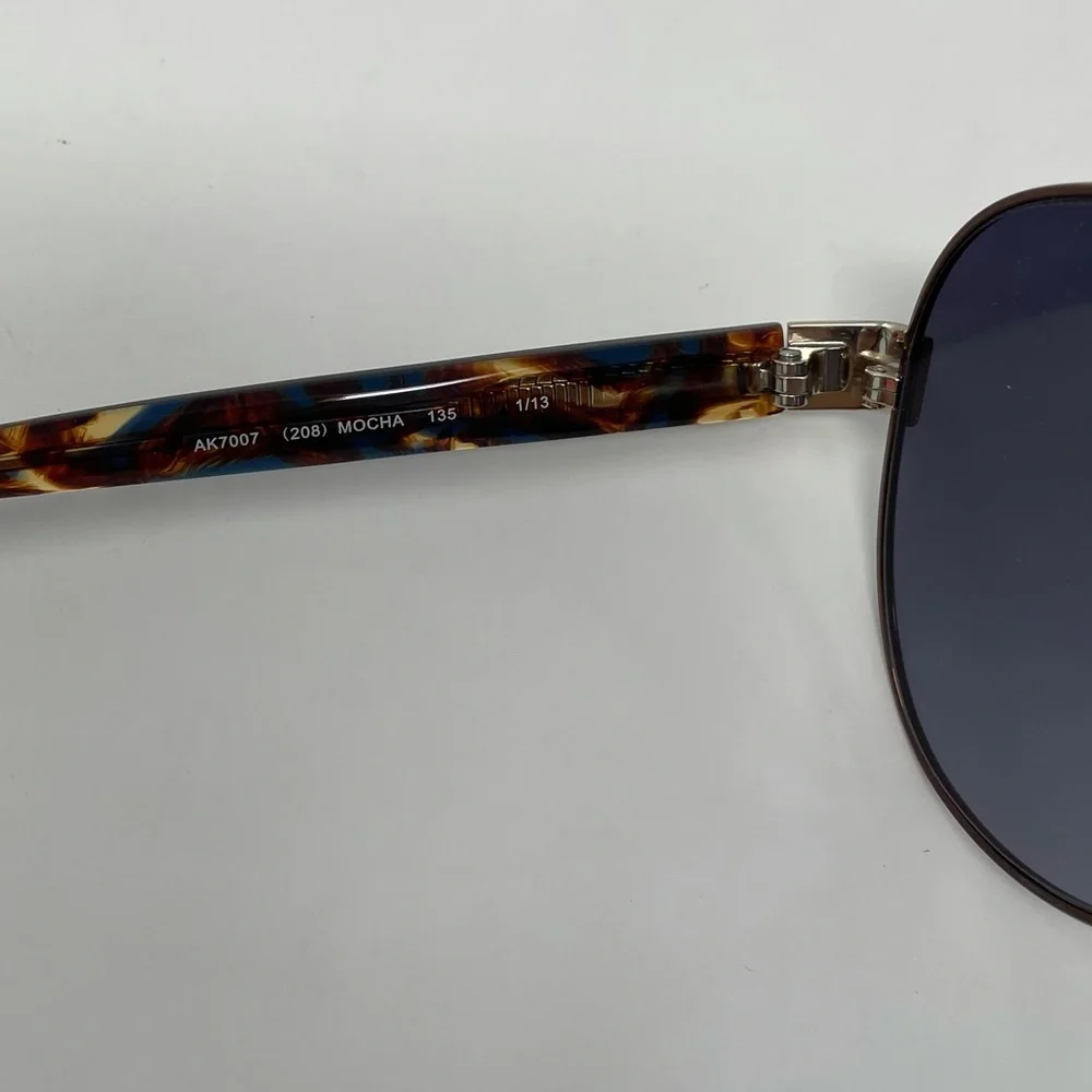 Anne Klein‎ Brown Blue Tortoise Sunglasses